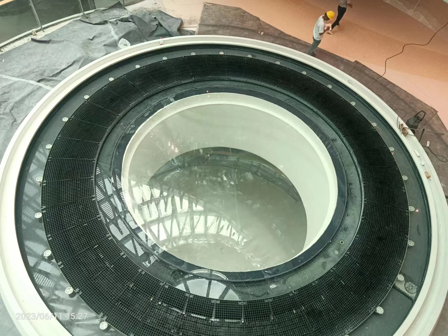 hot sale customized celling view acrylic glass sheet