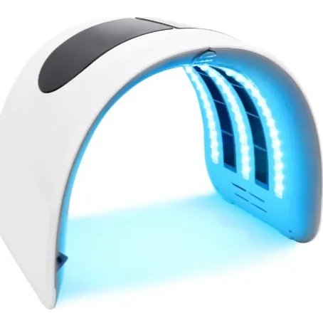 Colorful LED beauty  spectrometer for beauty rejuvenation, acne and freckles removal foldable model