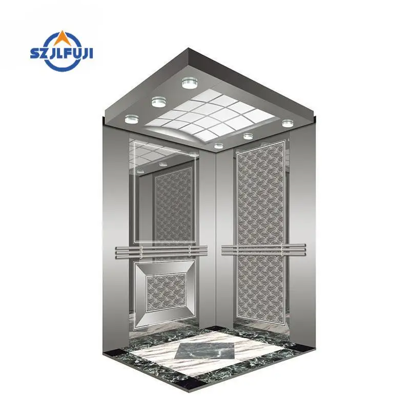 FUJI low noise 6 person passenger building lift elevator price