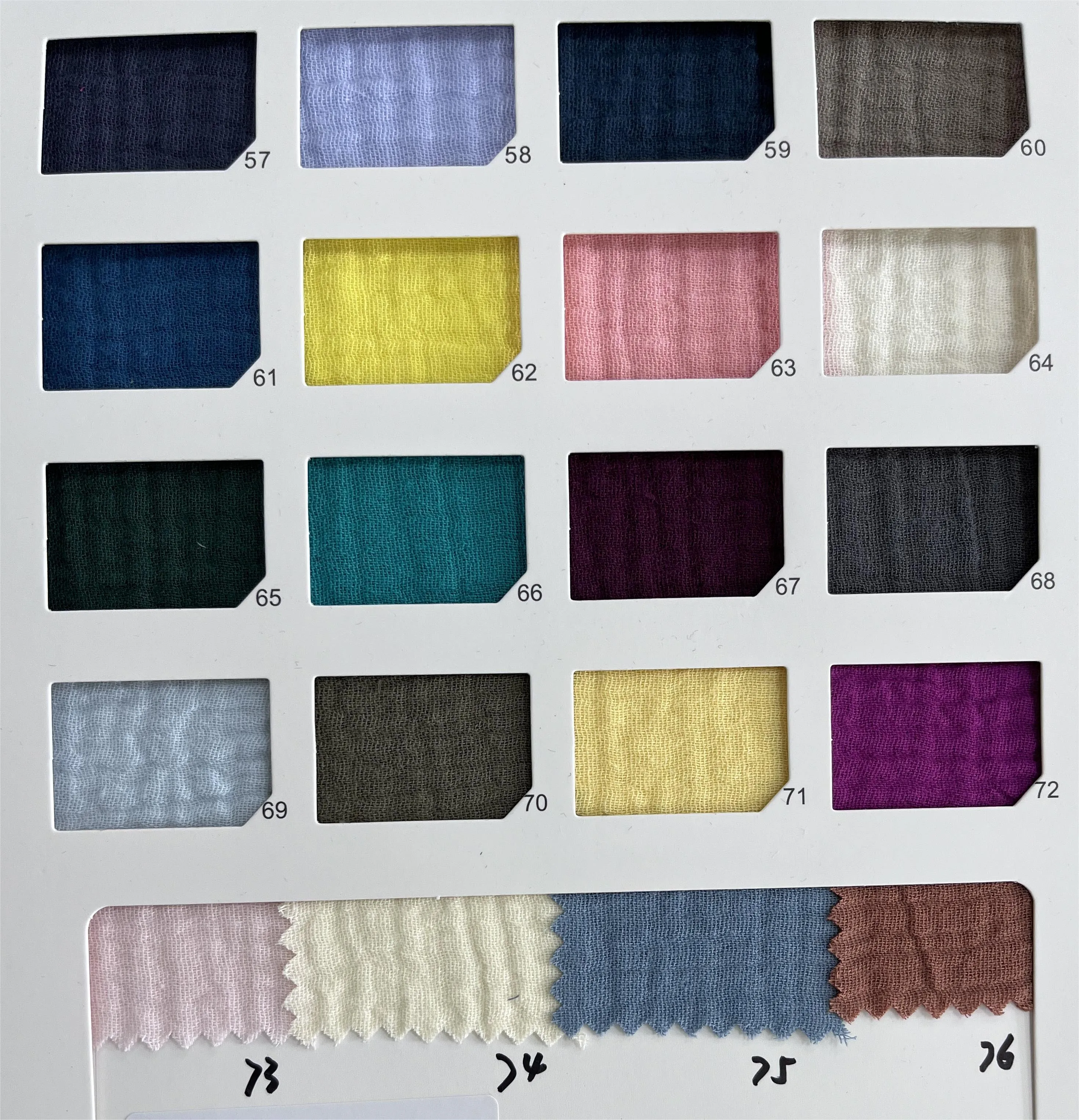 China manufacturer eco-friendly textile  40S 100% cotton double layer gauze muslin fabric soft breathable for garment