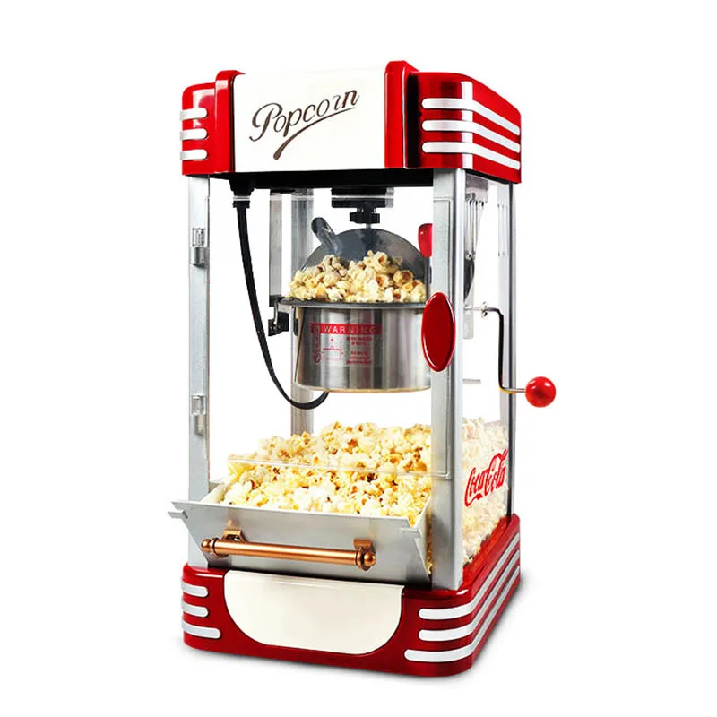 Electric Movie commercial machine industrial home vending industrial hot air OEM automatic popcorn Maker