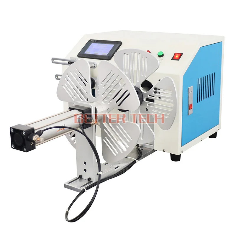 Automatic wire cable winding machine wire copper foil wrapping machine