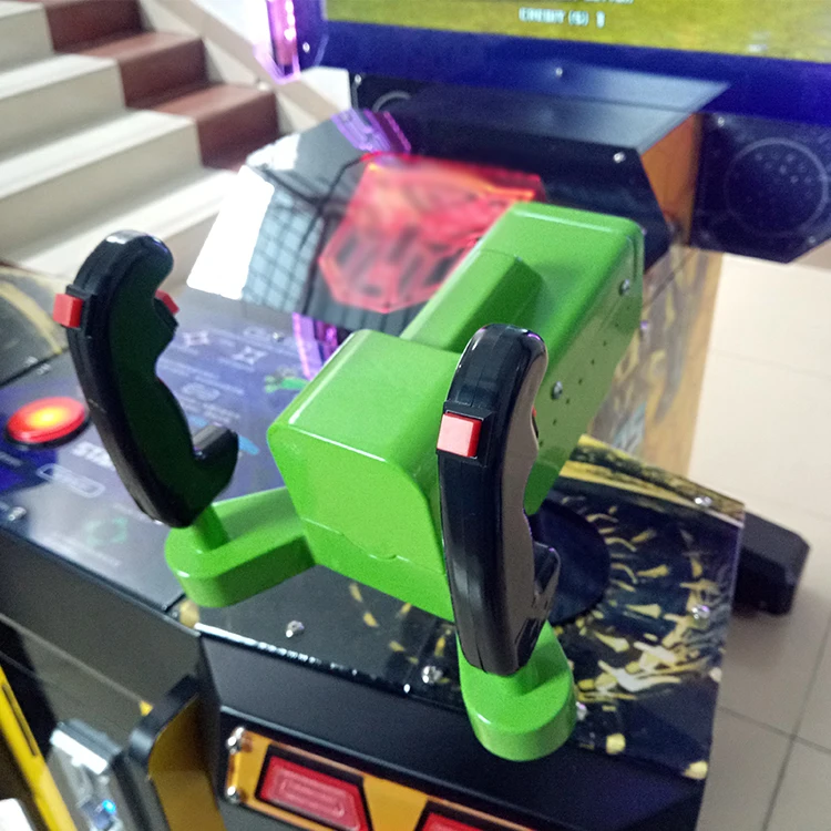32 inch screen autobots simulator gun shooting video game machine