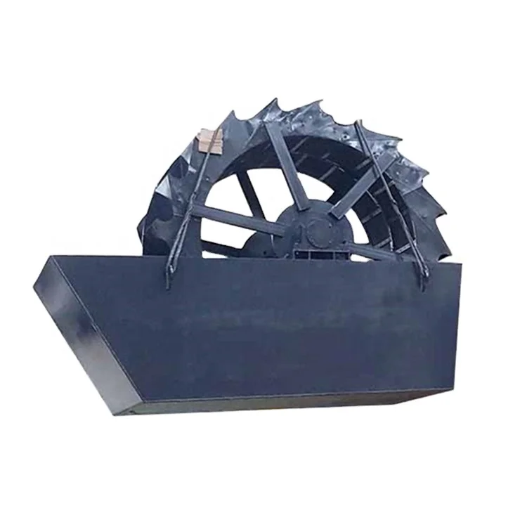 Hot Sale Mining Equipment Rock River Stone Bucket Wheel Sand Washing Machine