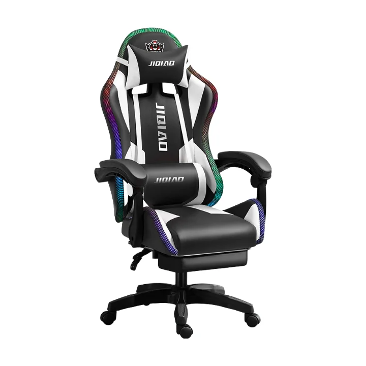 home office ergonomic  racing style comfortable leather  computer swivel chair silla gamer gonomic gaming chairs with footrest