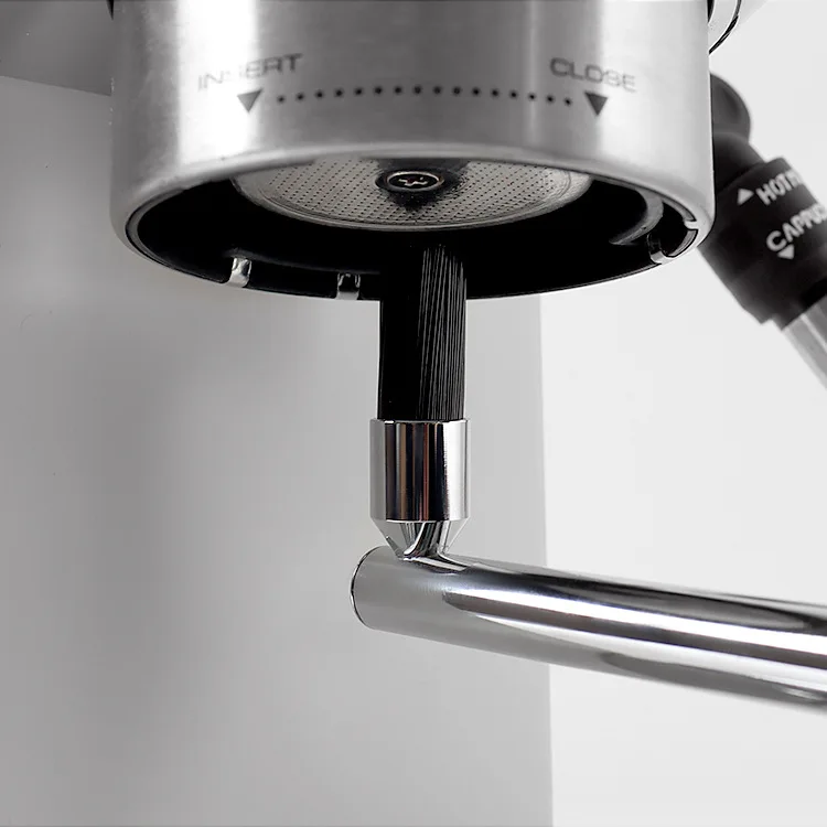 Coffee machine steam cleaning brush long handle nylon brush brewing head high pressure cleaning  anti-scalding brush