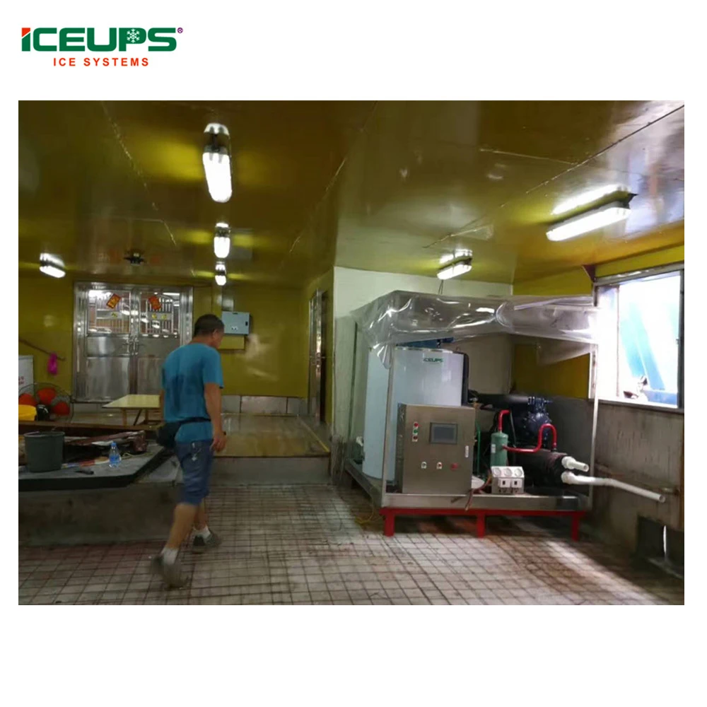 
Hot sale industrial ice maker flake refrigeration equipment 