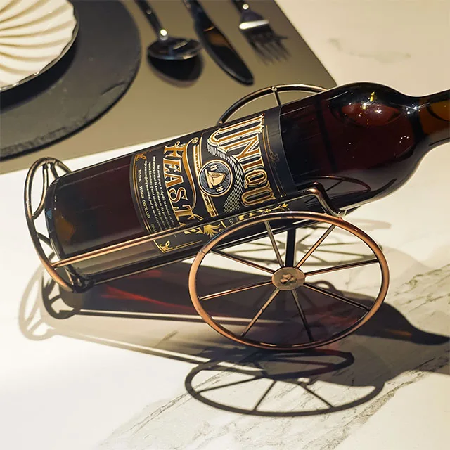 Vintage style wine storage art furnishings storage  wine rack display  free standing