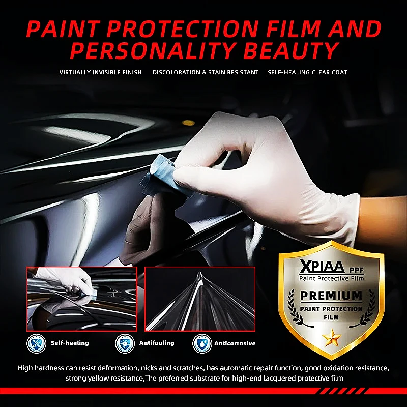 No Yellowing Scratch proof Ceramic nano Anti Scratch Heat Repair Clear Transparent TPU Car Paint Protection Film PPF