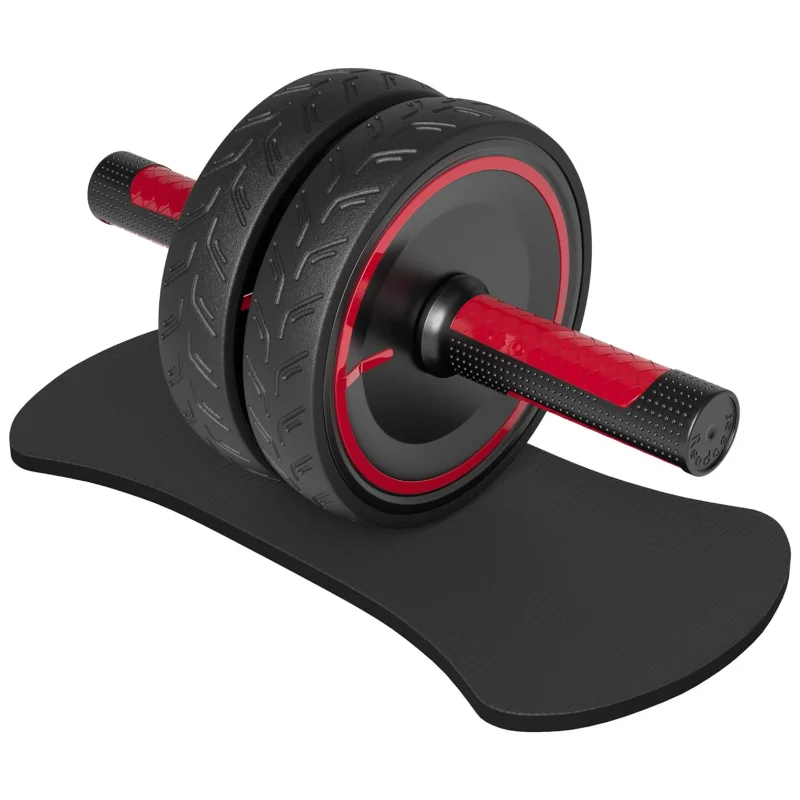 Snbo upgraded 3 in 1 automatic rebound four two elbow support ABs wheel roller with knee mat