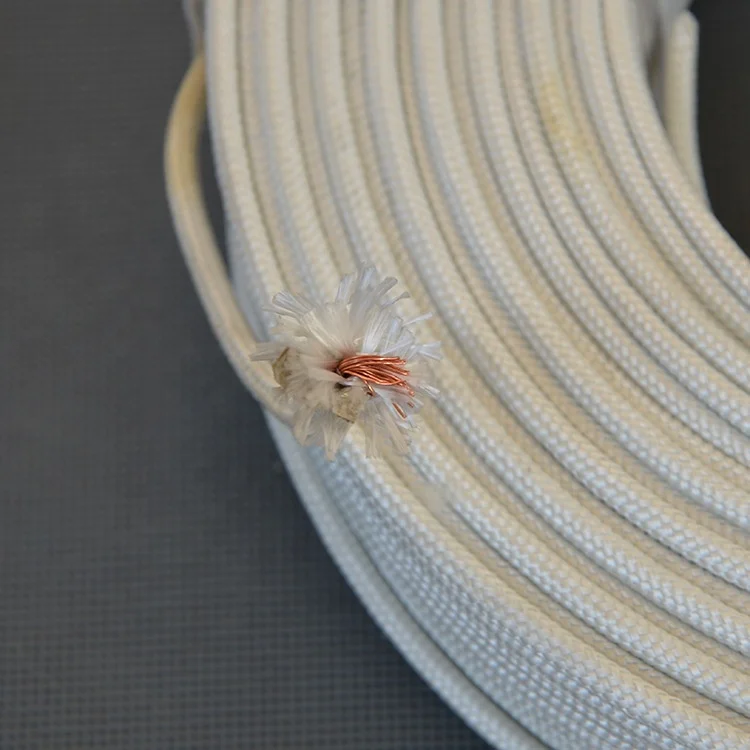GN500 6mm2 High Temperature Mica wire  Fire-resistant Wire Heat Resistant Glass Fibre Cable