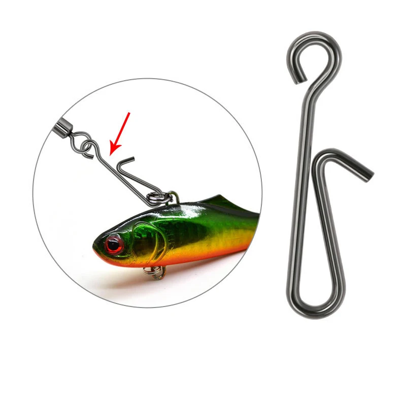 Sea Fishing snaps pin terminal Tackle Hook Connector Fishing Snap