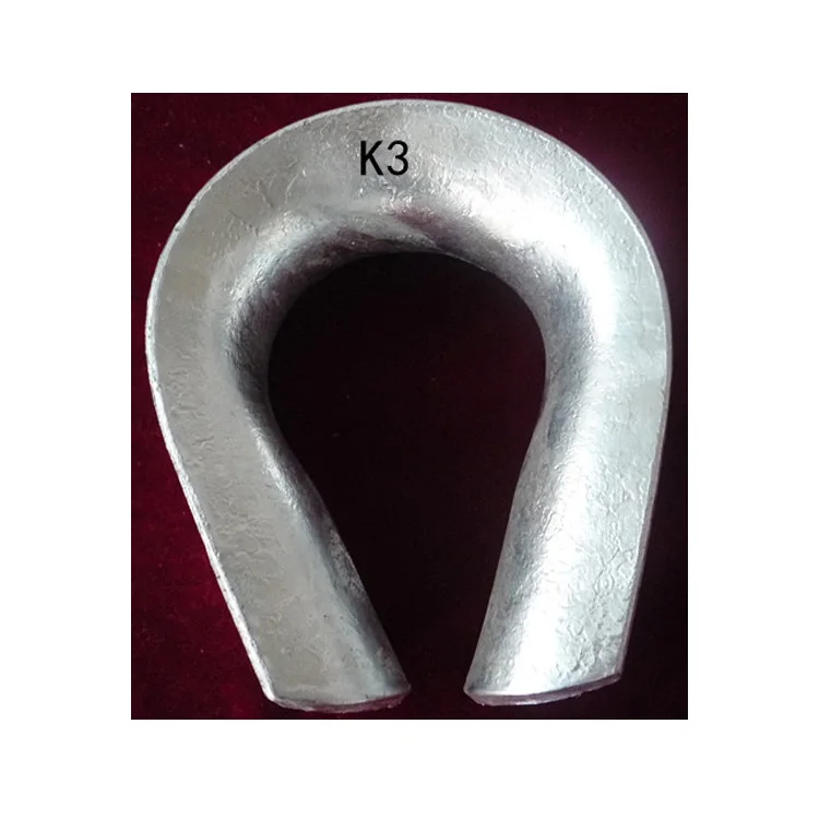 Stainless Steel Round Wire Rope Thimble rope thimble plastic rope thimble K3 type