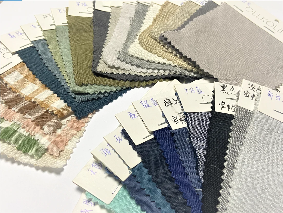 100% Flax Linen Fabric, 280cm Wide Natural Linen Fabric for bedding, napkin, cushion cover, table cloth, curtain, garments, etc