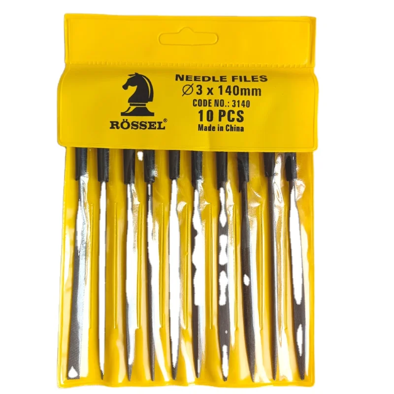 10 pcs set steel file mini needle files for refined work
