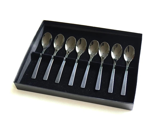 
High Quality Gold Dinner Spoon Cutlery Set Stainless Steel Healthy Dinner Spoon 