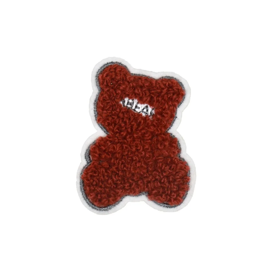 Custom Chenille Sew on Applique Badge Magic Psychedelic Colorful Mushroom Iron Patch Embroidered Fabric Garment Canvas Patches
