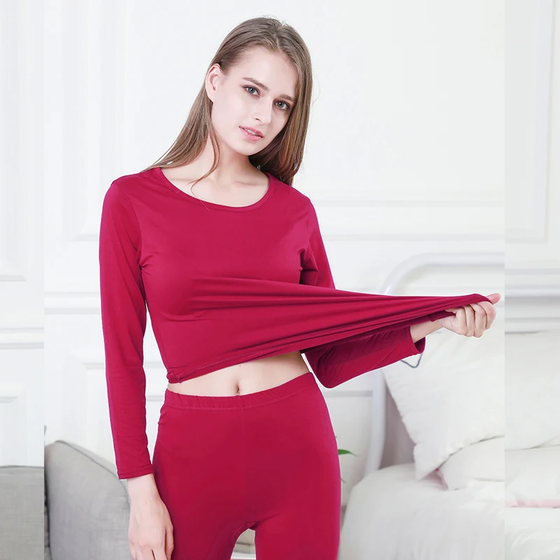 High Elasticity long john Anti-bacterial Solid Gray Color Fitness Leggings Breathable Spand thermal underwear