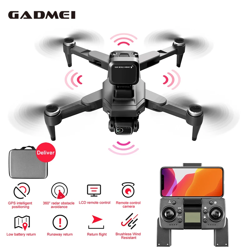 5G brushless GPS drones professional long distance avec un long temps de vol drones with 4k camera and gps