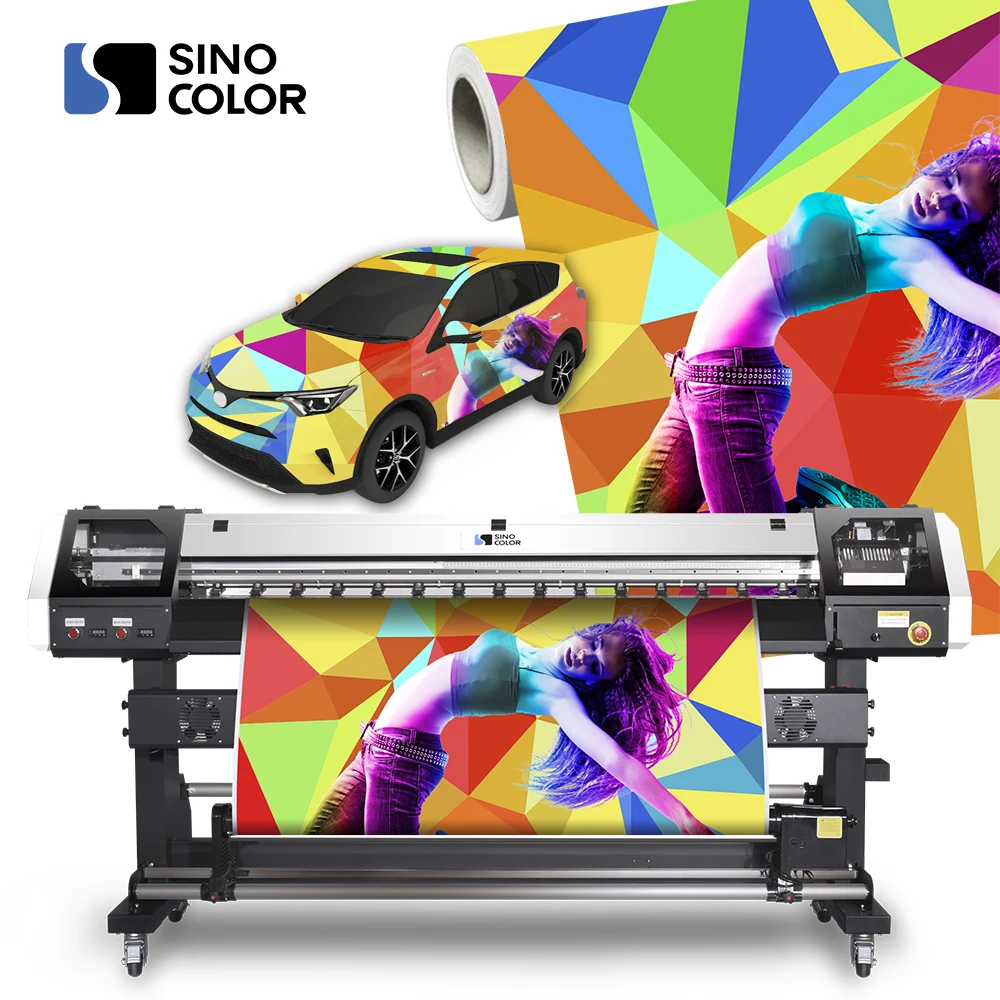 Digital wallpaper printing machine 1440dpi dx5/dx7 heads banner sticker flex printing eco solvent printer