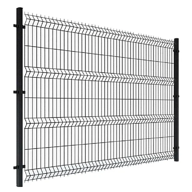 3D Bending Curved Welded Security Wire Mesh Fencing Outdoor Jardin Panel Fence for Garden Buildings & Commercial Spaces