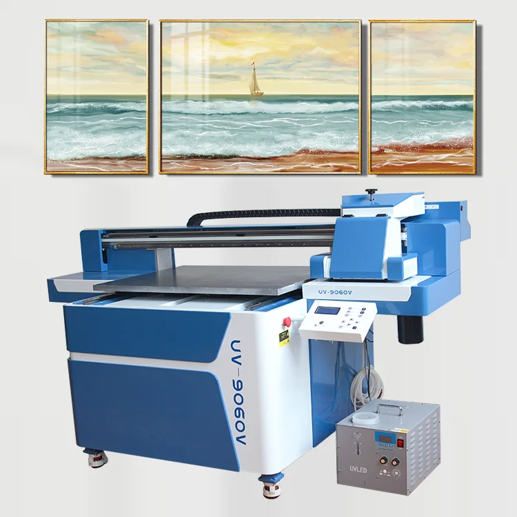 A5 A1 UV Large DTF Flatbed 9060 Coroplast Printer PVC Bottle Printing Machine For Phone Case