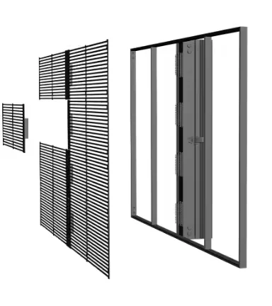 High Refresh P3.91 P7.8 Indoor Video HD Video Advertising LED Display Glass Transparent LED Screen