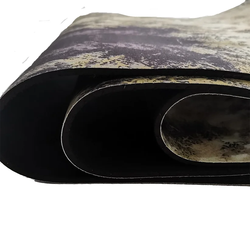 Anti-slip Neoprene Fabric 4mm 5mm Neoprene Rubber Sheet Sublimation Blank Camouflage Neoprene