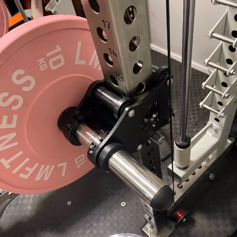 Multi-Functional Fitness Equipment 3*3 Inch Squat Rack High Pull Slide Attachment Bird Glider Smith Rope Accessories for Gym Use