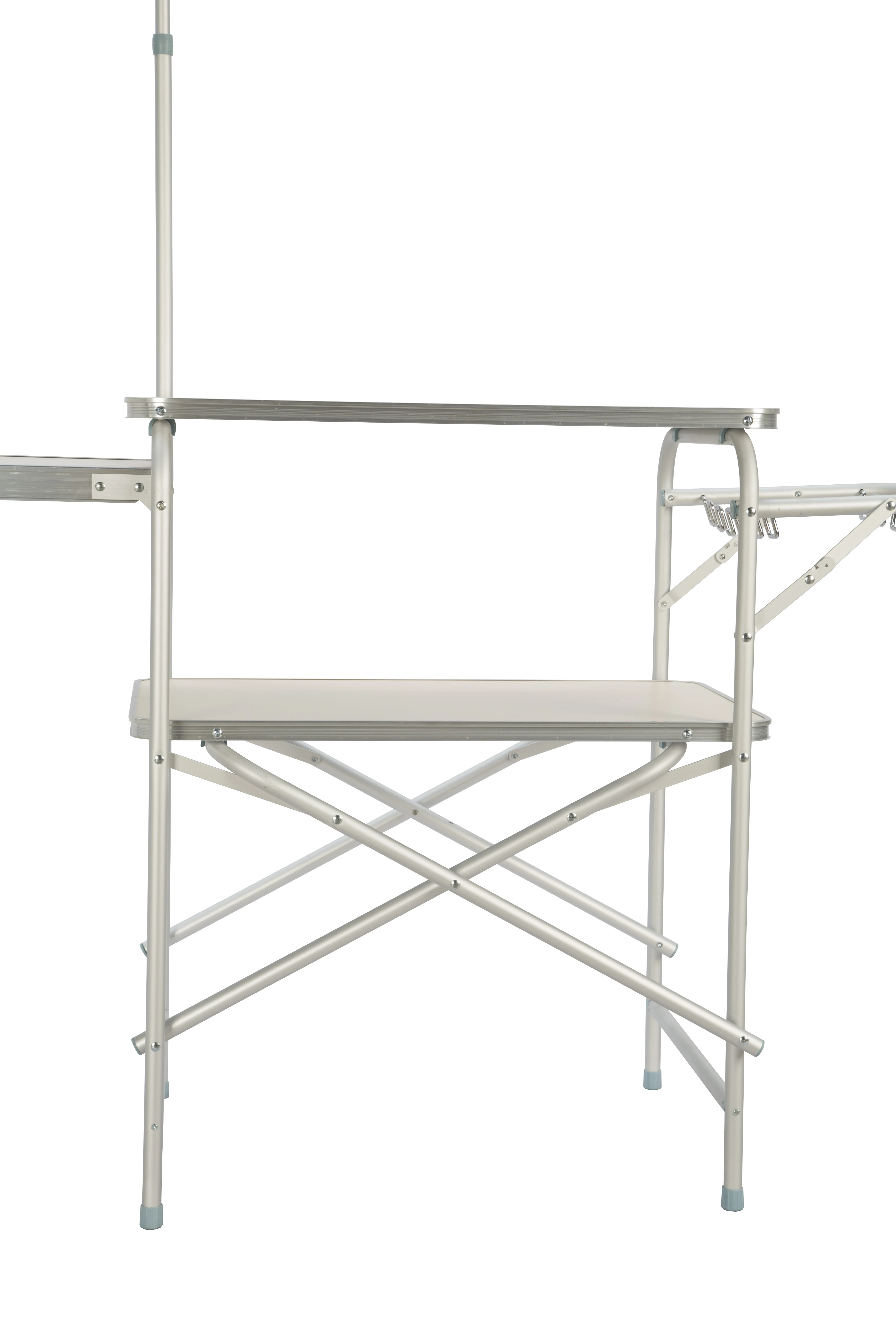 Korean Multi-funtation  Aluminum Camping Folding  Barbecue  Table for Outdoor Life