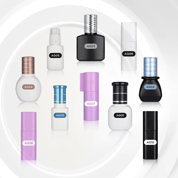 Wholesale Custom Korea Black Glue Eyelashes Colle Extension De Cils Personnalisa Le Long Lasting Strong Hold Lash Glue