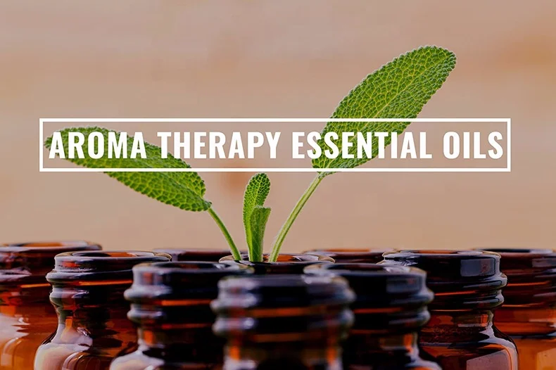 Wholesale Essential Oil Gift Set Peppermint Orange  Natural Organic Pure Aromatherapy Essential Oil Set Diffuser Essential Oil