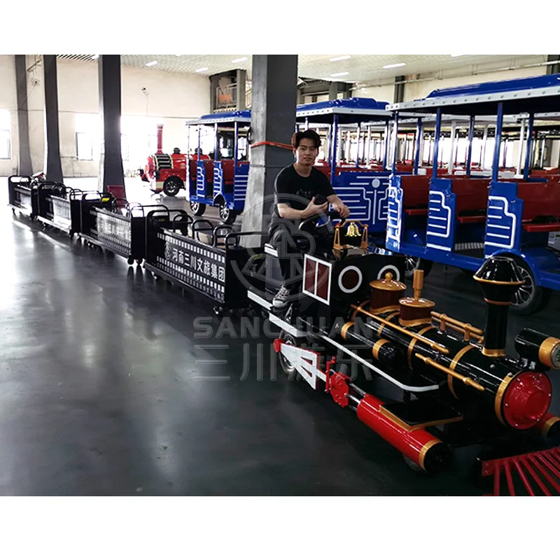 Customized China Battery Powered Tourist Kids Electric Mini Train