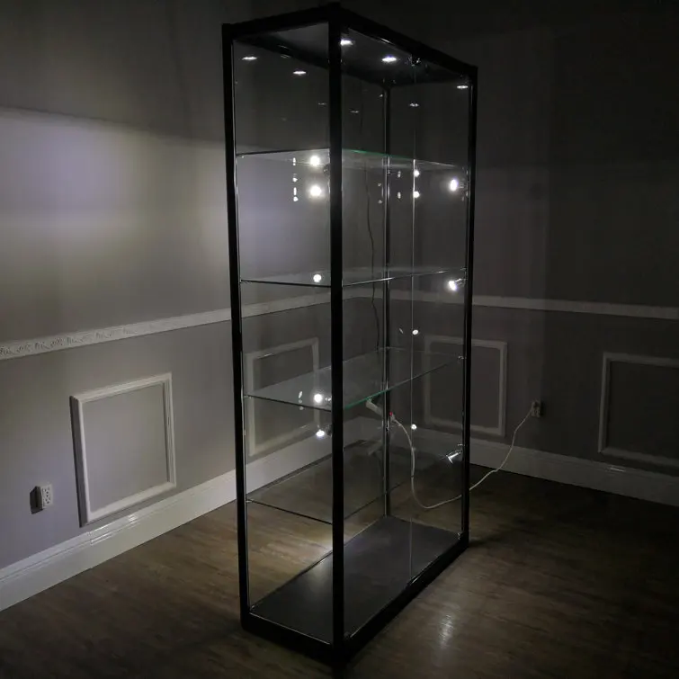 Boutique display cabinet and used glass showcases and display cases for jewelry showcase smoke shop display