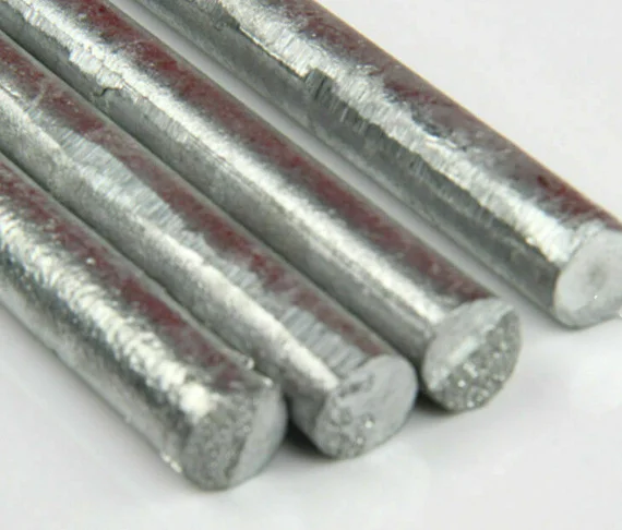 Top Quality 99.995% Exceptionally Pure State Zinc 100mm Zinc Billet for Condensers