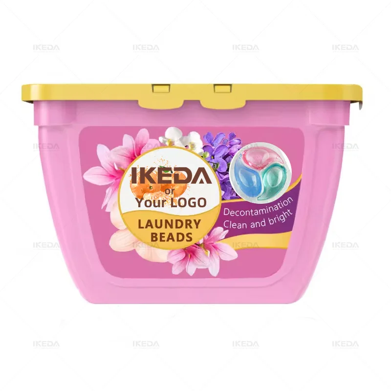 IKEDA lab scale laundry pod machine travel laundry detergent pods 3 chamber laundry pod