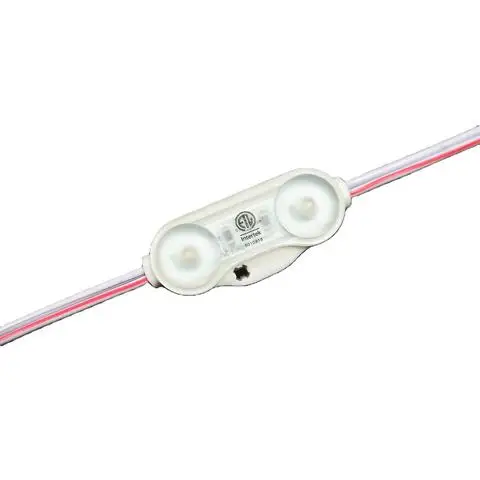 2leds popular module 3000K  Warm White SMD DC12V 165Degree CE ETL IP65 for Acrylic Advertising Box Display Exhibition Stand