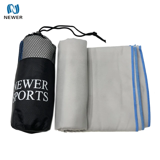 
Wholesale High Quality Lightweight Fast Drying No Printed Suede Microfiber Towel Micro Fiber Towel 