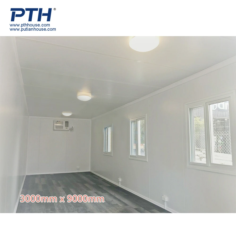 9*3m customized large size prefab Container homes house portable module construction design with bedrooms office