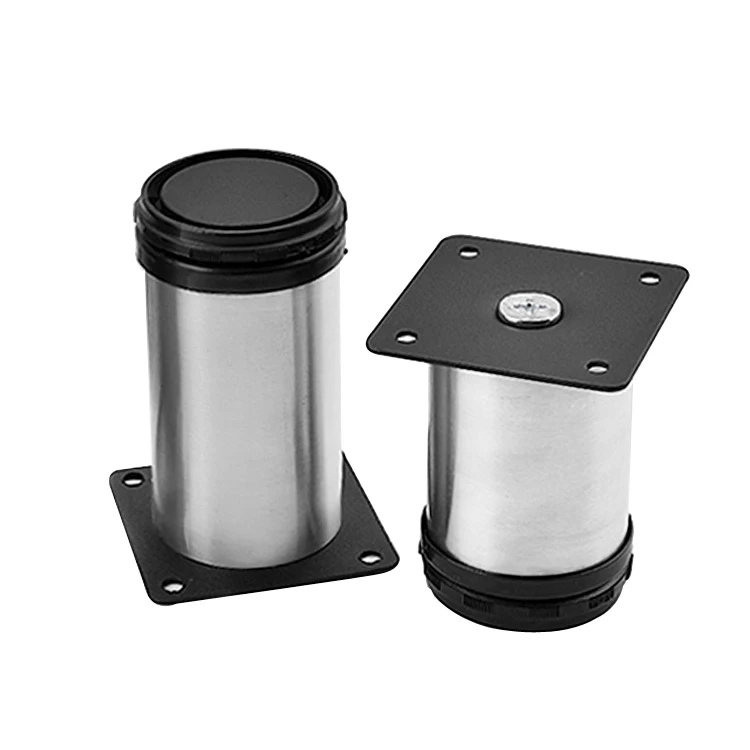 China Manufactory Stainless Steel sofa leg 10 cm for kitchen furniture cabinet metal legs long