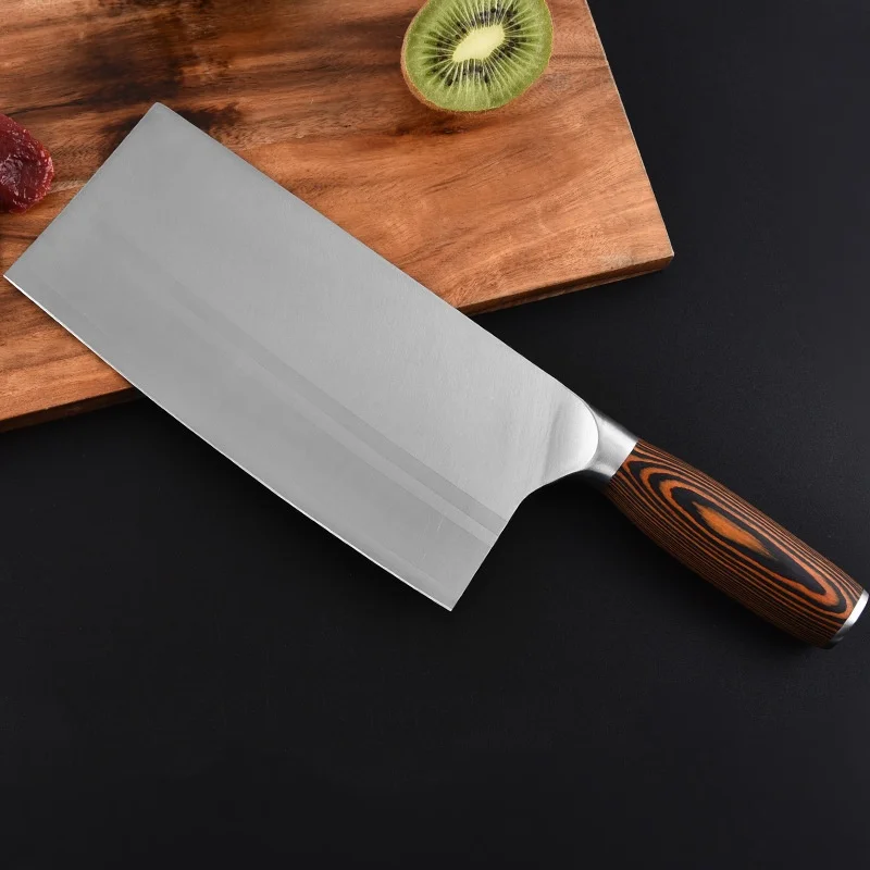 High Quality Sharp Chinese Kitchen Meat Butcher Cleaver Bone Slaughter Chopping Knife