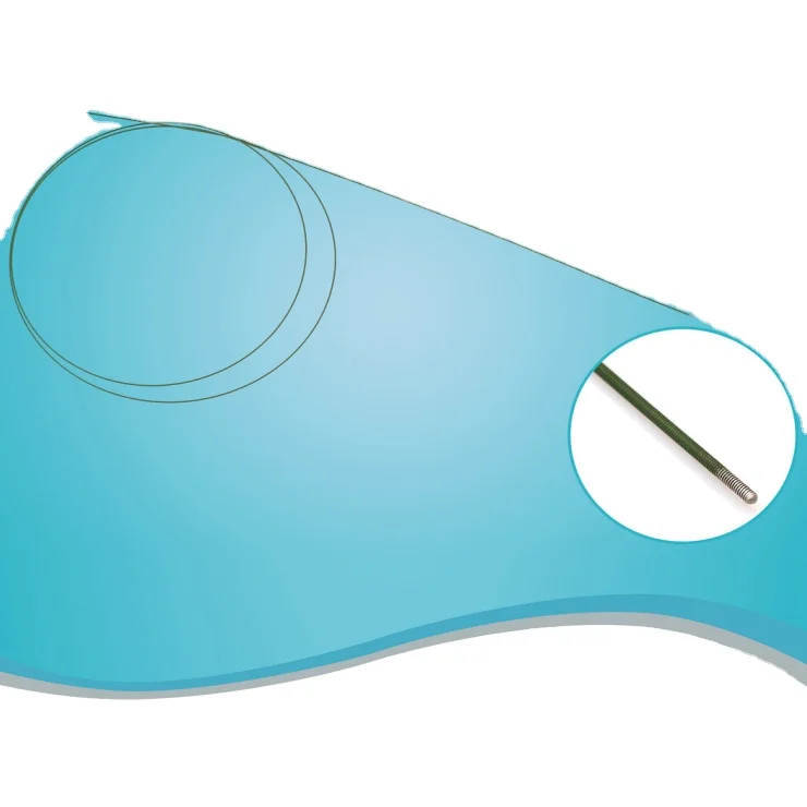 High Quality Stainless Steel Disposable Medical PTFE Coated Guide Wire