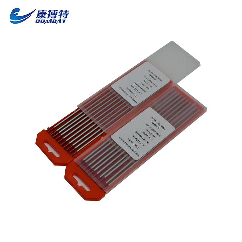 Industrial use diameter 0.8-120mm  WT20 tig electrodes