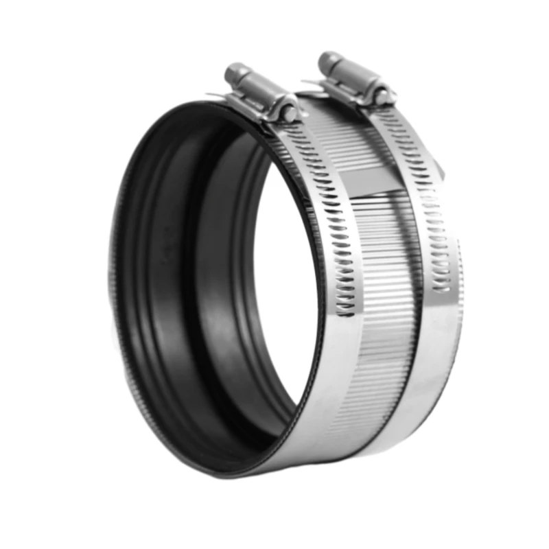 Pipe joint no hub type A coupling pipe clamp