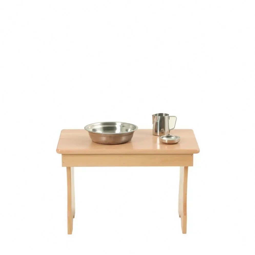 Daycare Preschool Montessori Furniture  Nursery Child Care Center Kindergarten Wooden wash hand  table Creche School Furniture