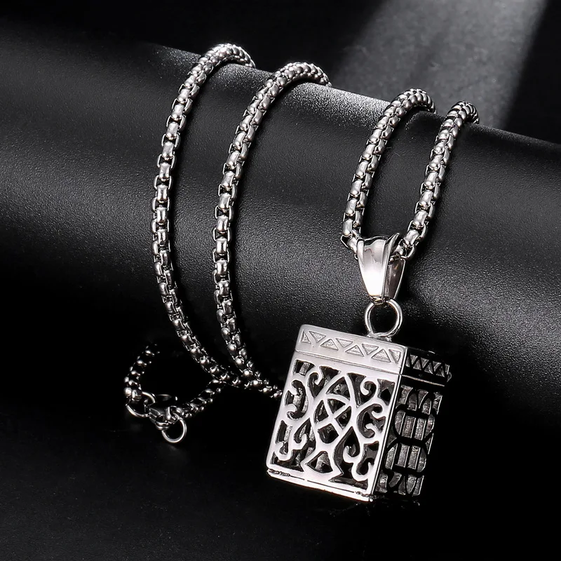 Top Quality Fashion Jewelry 316L Stainless Steel Locket Pendant