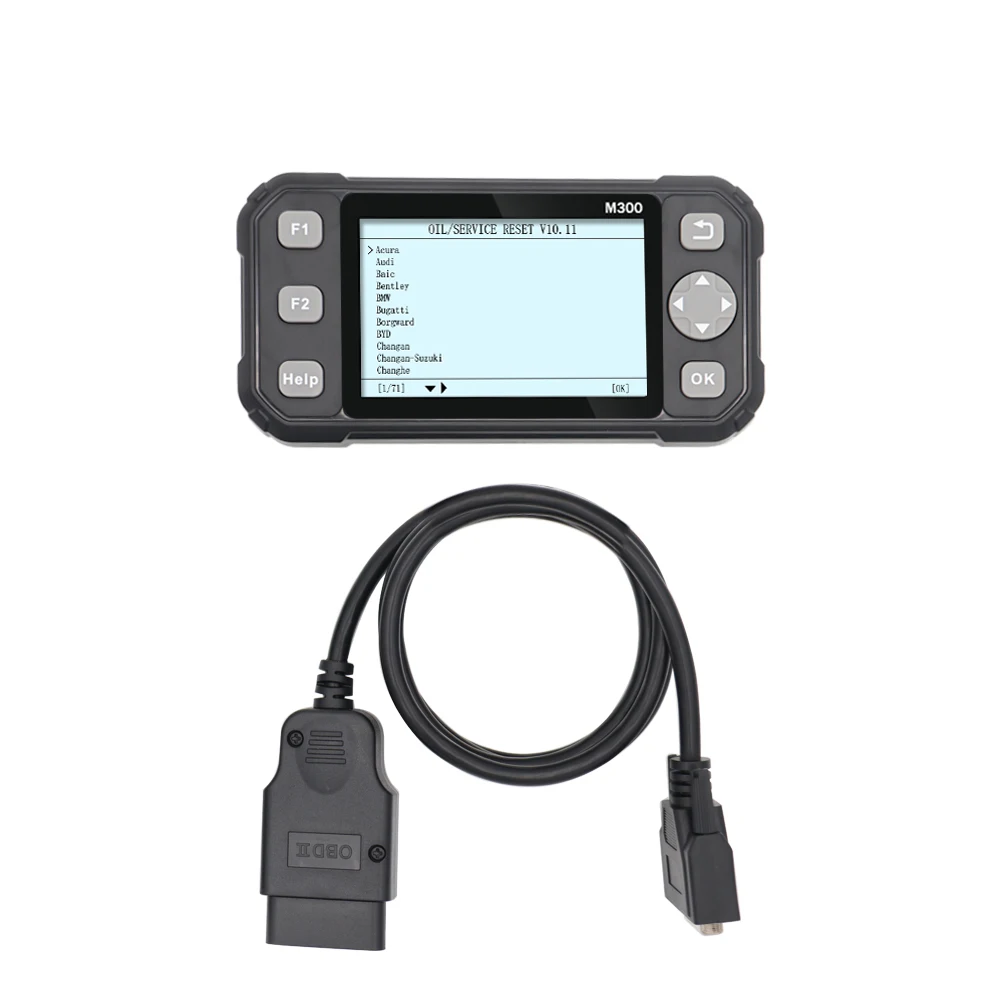 2024 New Diagnostic Tool M300 Diagnostic Scanner Auto Code Reader Automotive Fault Instrument