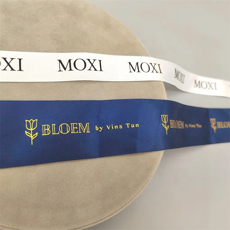 Gift Ribbon Printer Ribbons with Your Own Logo Satin Ribbon