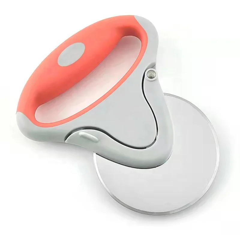 Best Selling Stainless Steel Sharp Pizza Cutter Wheel Cheese Slicer With Handle