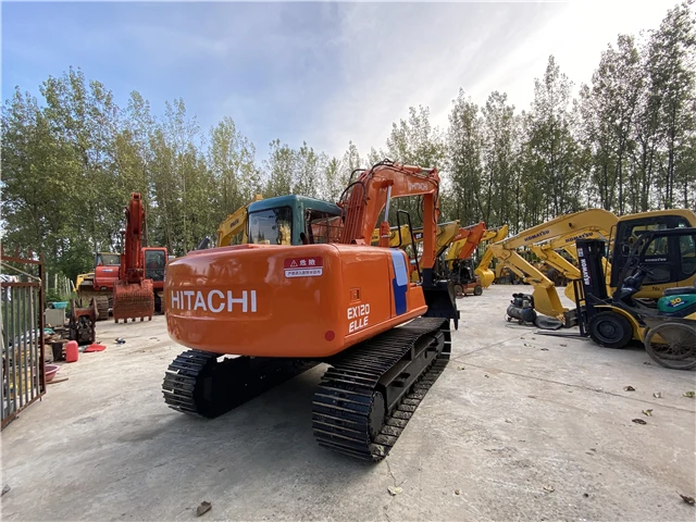 Hitachi подержанных машин EX120-2 120-3 EX200-2 EX200-3 HITACHI Экскаватор EX60 EX120 EX200 в наличии на складе